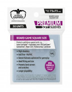 Ultimate Guard Premium Soft Obaly pre kartové spoločenské hry Square (50)
